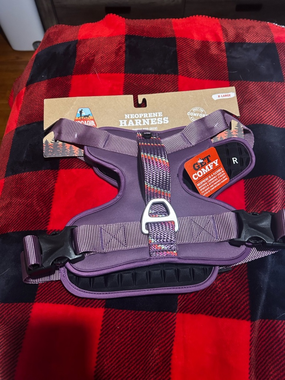 Arcadia Neoprene Harness in Purple